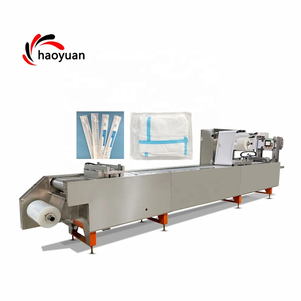 HY-420 Chinesische Automatische Blutentnahmennadel Medizinblister Verpackungsmaschine für 4-Seiten-Verschluss Papier-Plastik-Verpackung