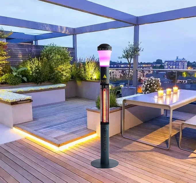 Oyate Hot Selling Free Standing Electric Infrared Outdoor Heater
