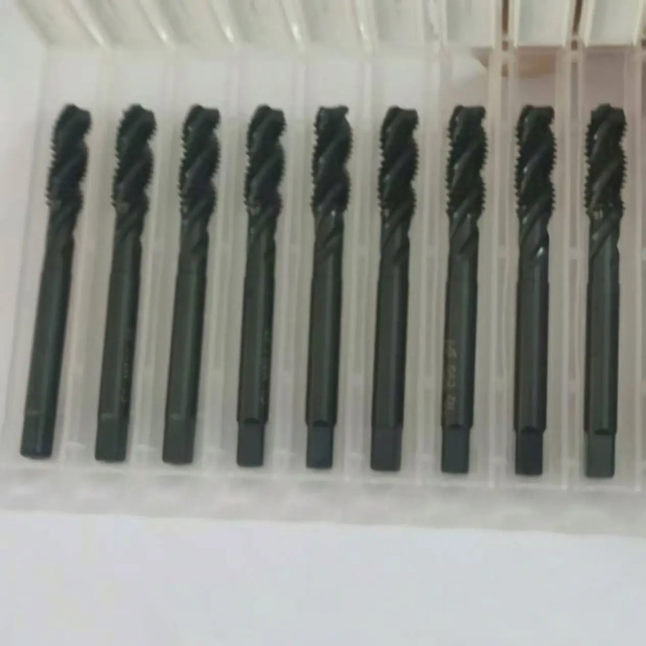 TEBAK Cheap HSS Steel Die Type Tin Coated Tap Drill Set M3-M12 for Metric Tap Machine-Machine Screw Thread Cutting