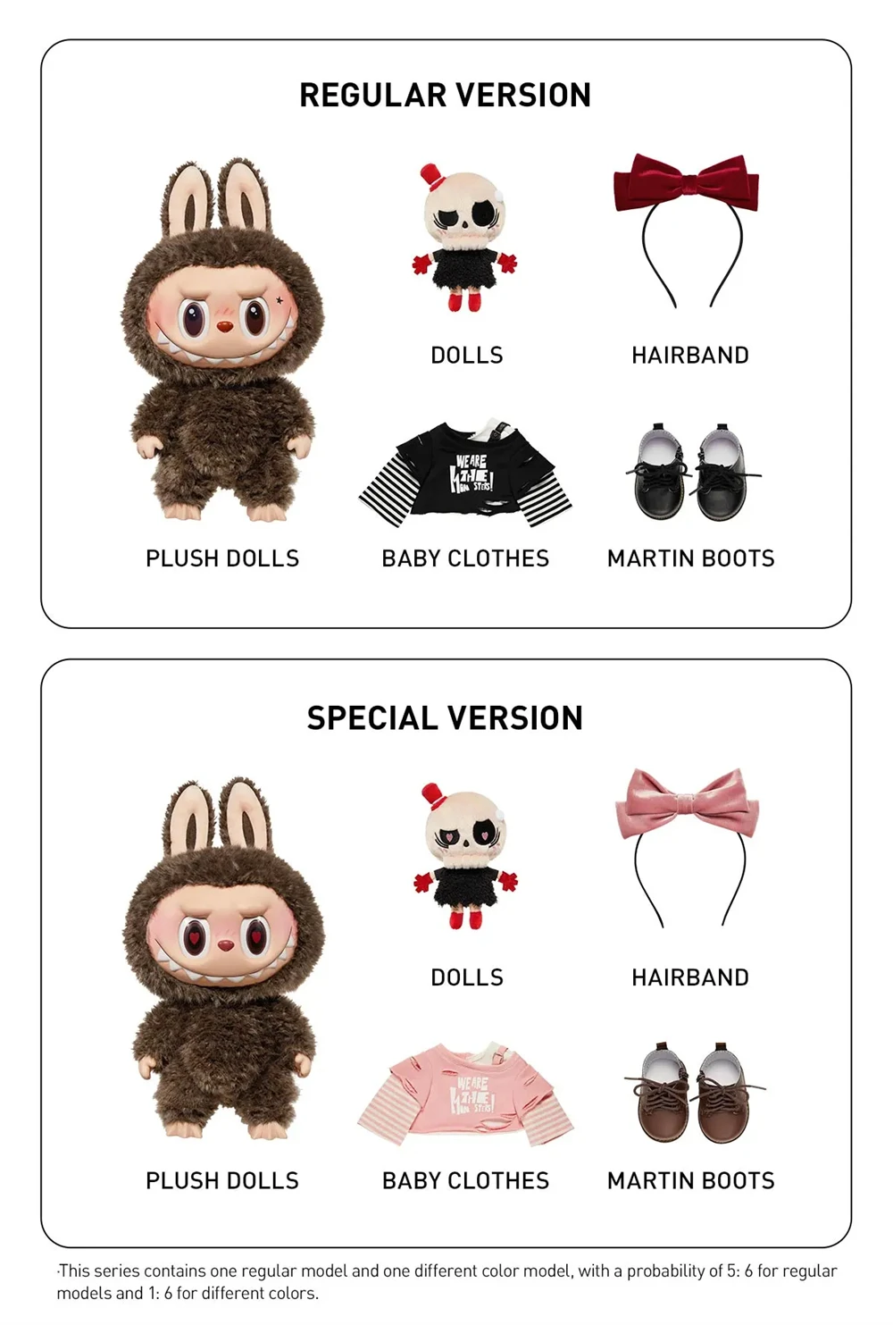 Original POPMART Labubu Catch Me If You Like Me Series Plush Toys