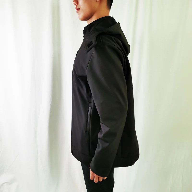 Новинка 2020, зимняя одежда, мужская куртка с подогревом и перезаряжаемой термобатареей