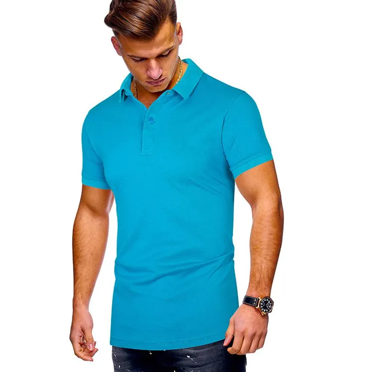 non collared polo shirts