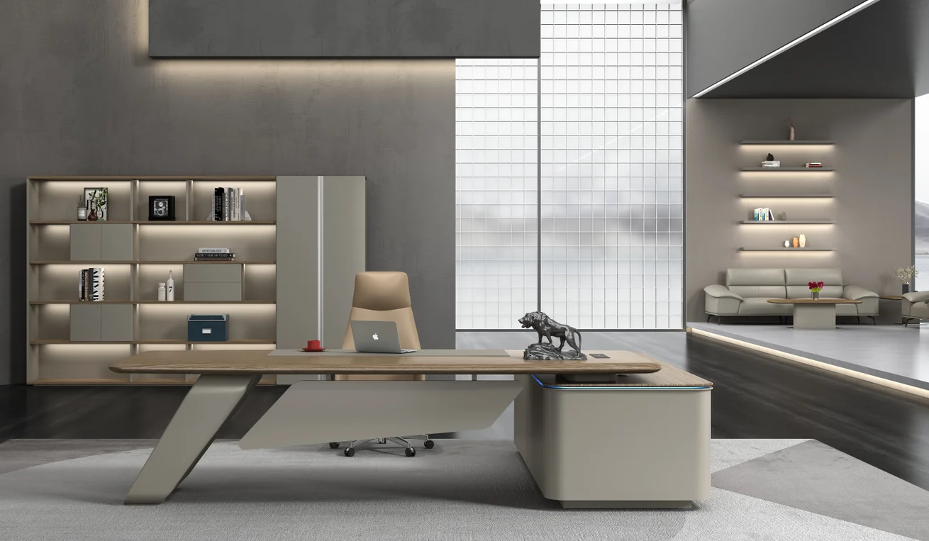 Modern Luxury Computer Working Table for Boss Home Office