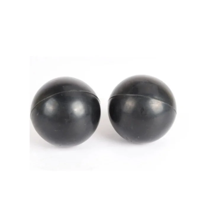 solid hard rubber ball