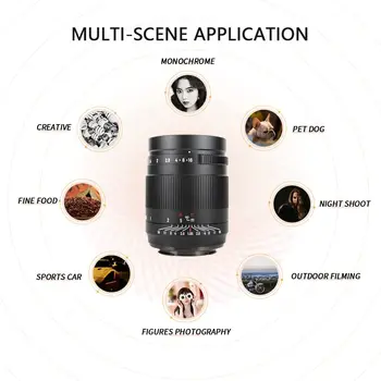 7artisans 50mm F1.05 Large Aperture Full Frame Manual Focus Lens Compatible with Panasoni C/Lei Ca/Sigma L-Mount Series Cameras detail image