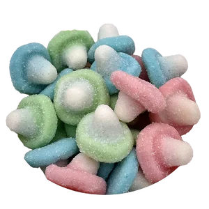 2.5kg Bagged Colored Mushroom-Infused Soft Candy