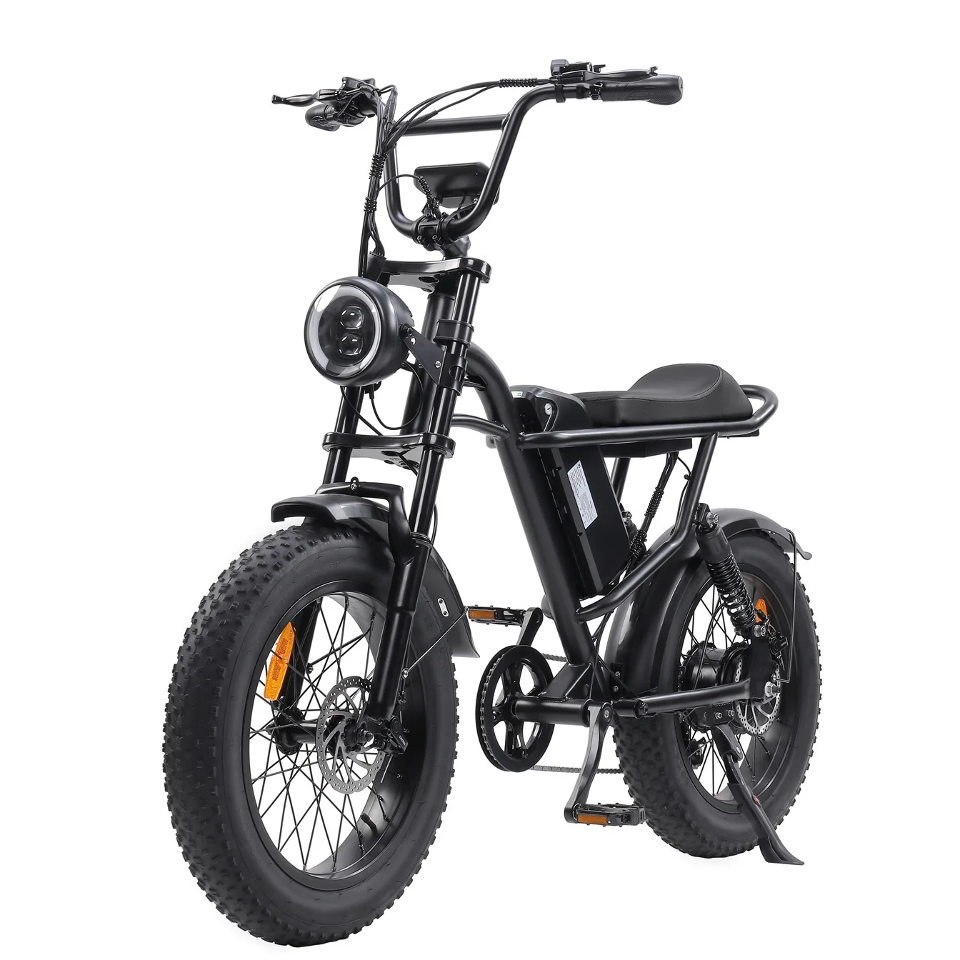 Cheap Battery Operated 750W Fat Tyre Electric Motor Mountain E Bike With  Full Suspension 20