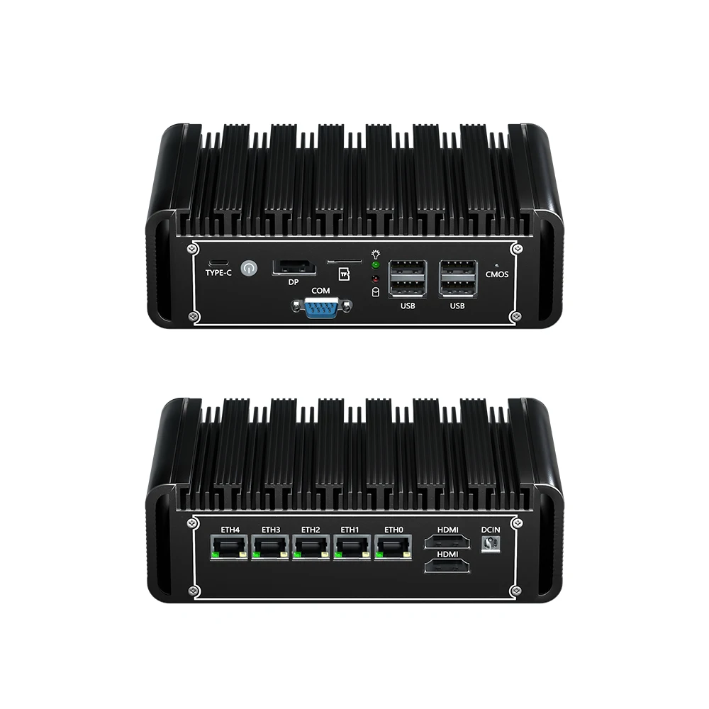 ファイアウォールMinipcN100 Linux Pfsense 5 NIC I225V2.5G ファイアウォールMinipcN100 Linux Pfsense 5 NIC I225V2.5G