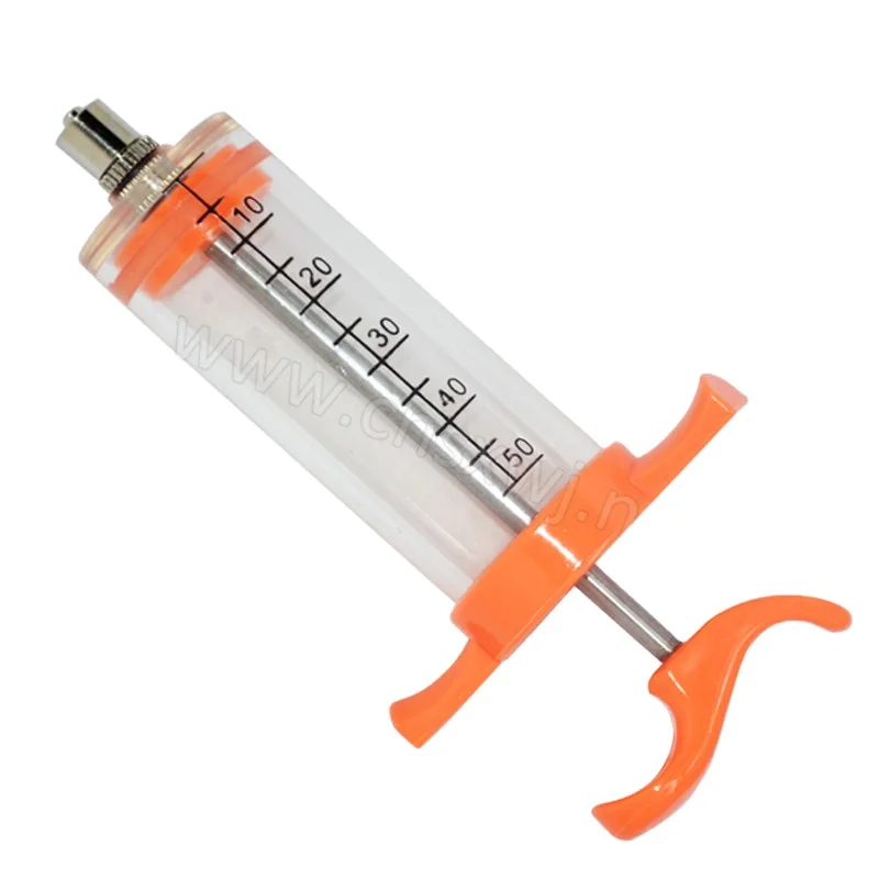 50ml  Veterinary Plastic Syringe
