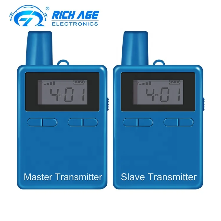 Беспроводная аудиосистема Rich Age 2,4G, два способа использования в туристических гидах