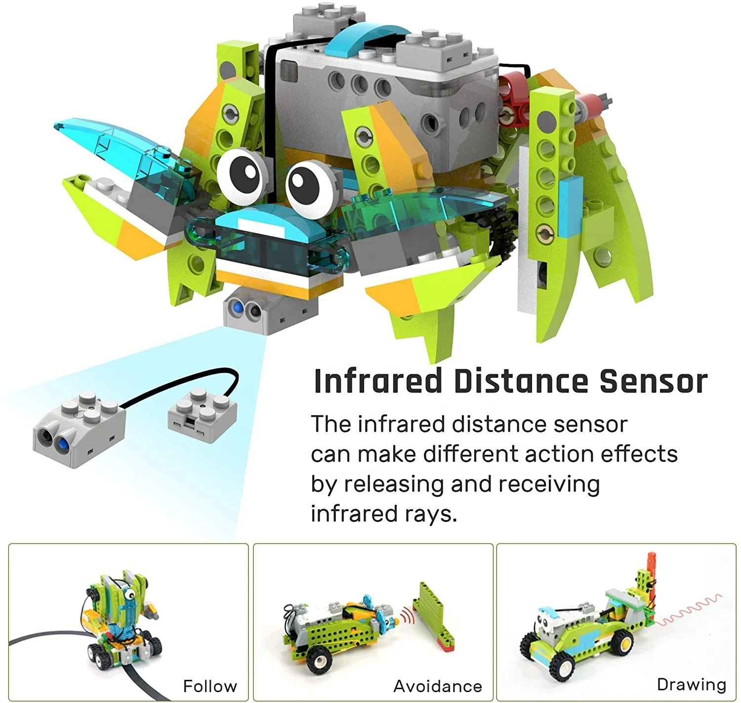 Makerzoid 100-in-1 Set Educational Programmable Robot Master Toys Robotics Kits for Kids
