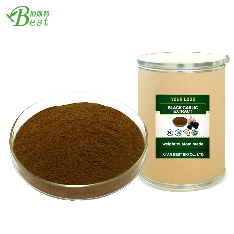 High Quality Black Chinese Garlic Extract/black Garlic Extract Powder ...