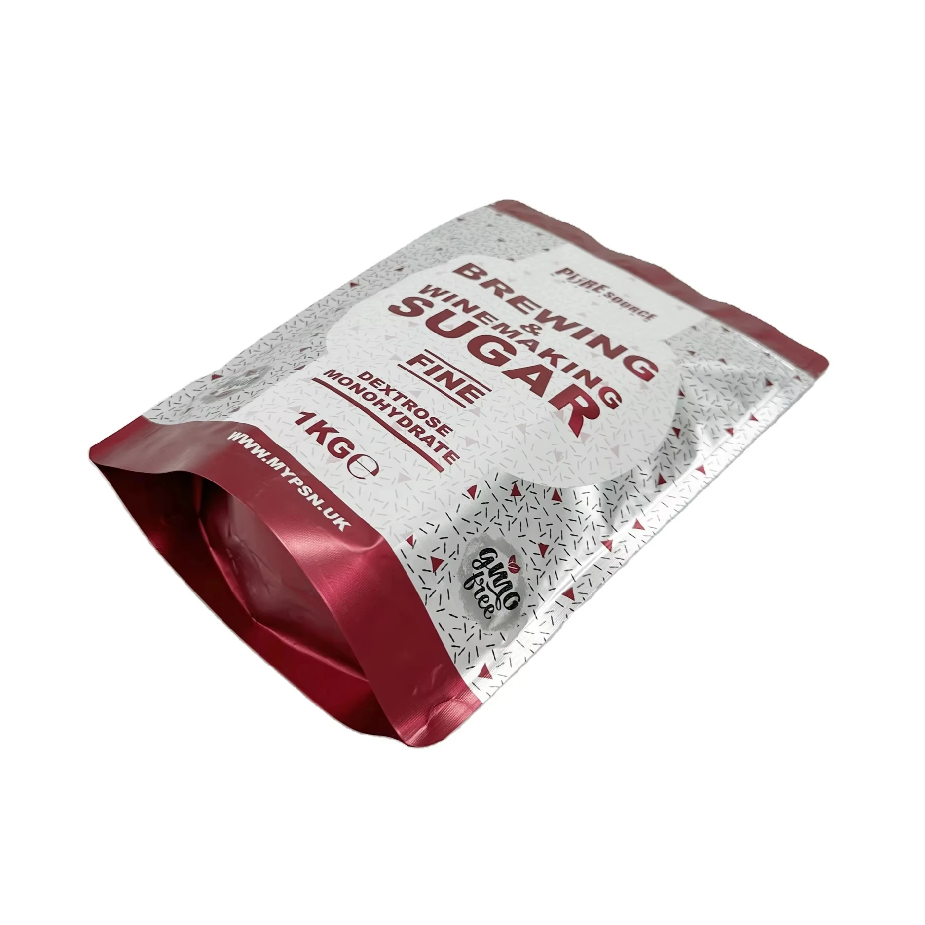 Resealable Zipper Bag Plastic Packaging Stand Up Pouch Dried Fruit Potato Chips Snacks Cookies Candy Bag