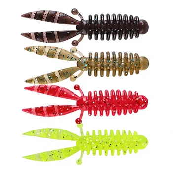 Palmer 55mm 1.9g PVC Soft Shrimp & Prawn Lure Bionic Crawfish Worm Bass Bait Without Hooks – Soft Lure – view 5