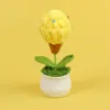 Olla de helado amarilla