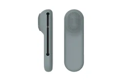 Уличная многоразовая Мягкая силиконовая дорожная сумка с логотипом на заказ для кистей макияжа Женская косметическая сумка-держатель косметических и