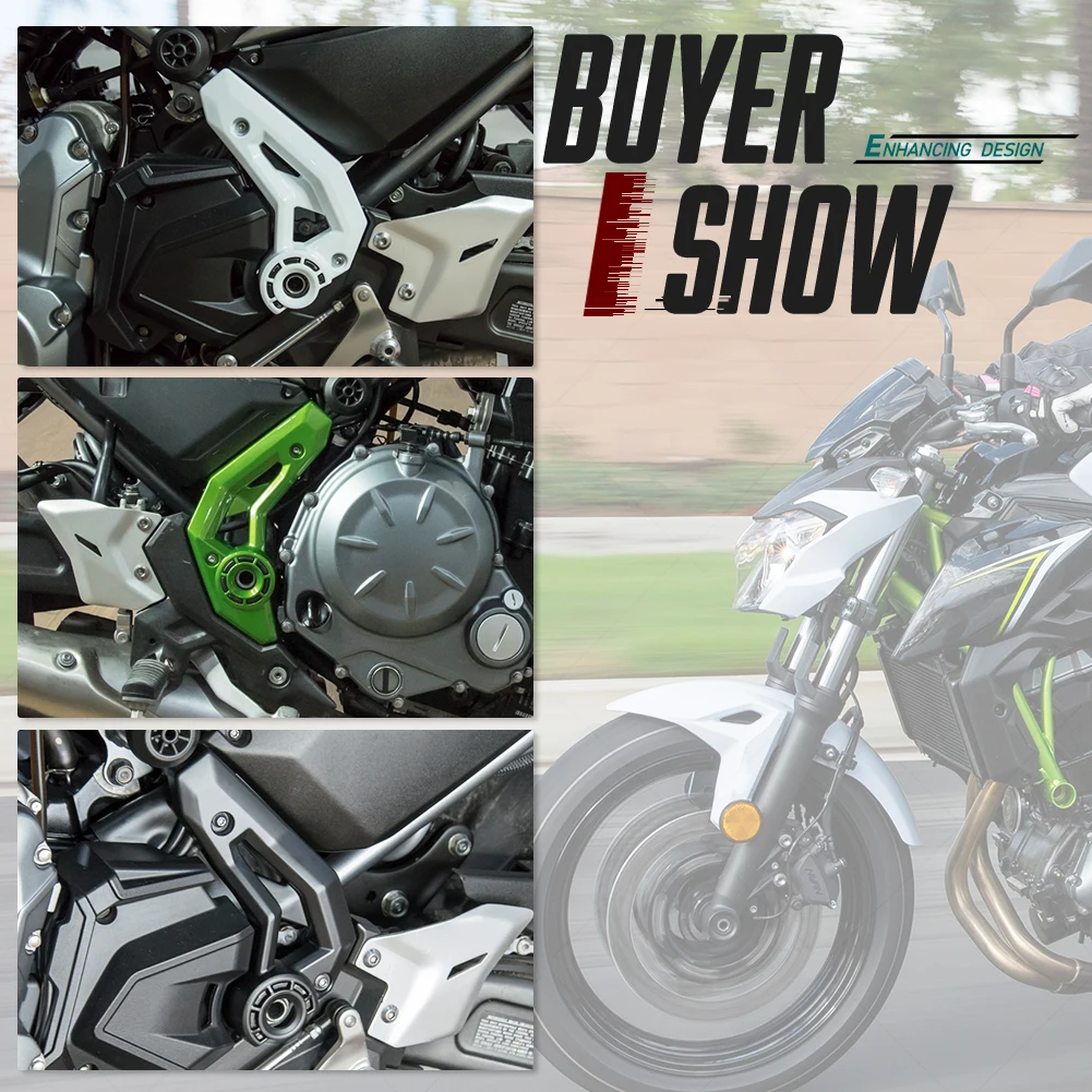 XXUN Motorcycle Frame Side Cover for Kawasaki Ninja 650