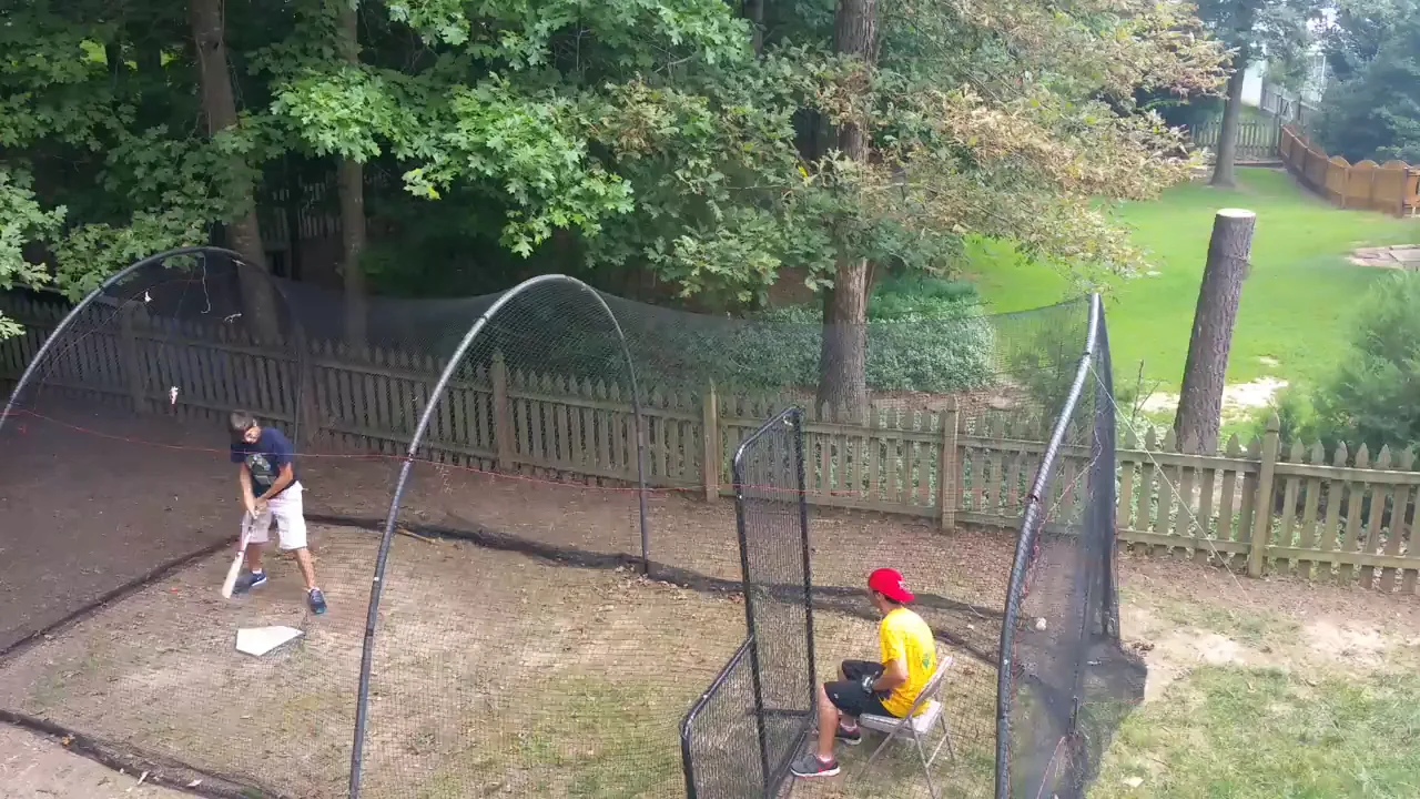 Heavy Duty Softball Backstop Hitting Pitching Pitchers Baseball