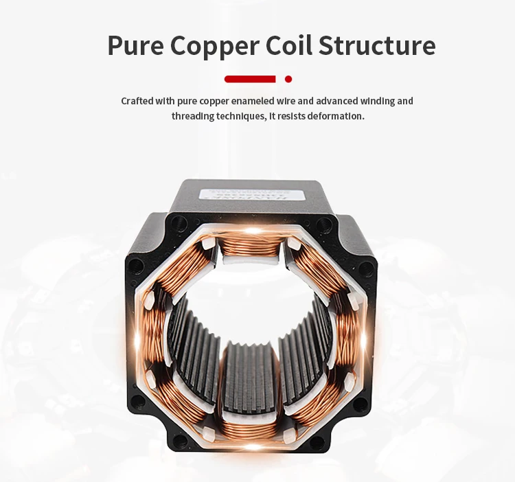product hanpose nema 23 57 fixed axis screw stepper motor 57hf56 t104 20 56mm 28a 31v linear telescopic push rod micro stepper motor-6