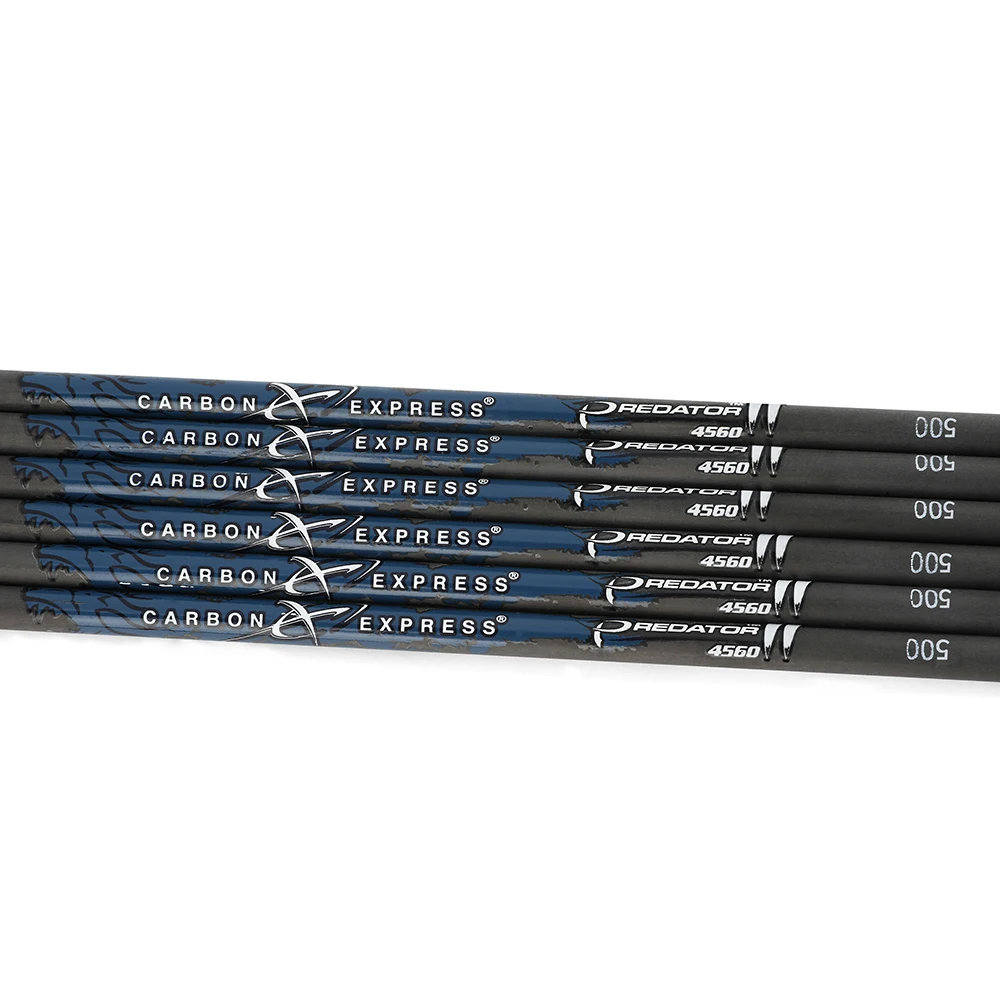 Flèche Carbone Pur – ID 6,2 Mm – Spine 300-800 – Rectitude 0,001 – Tir à L'arc