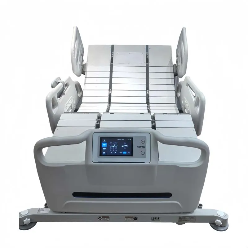 VU Smart Digital Electric ICU Bed Medical Nursing Durable Hospitals Bed Anti-Bedsore Features Stretcher Bed Head Unit Included