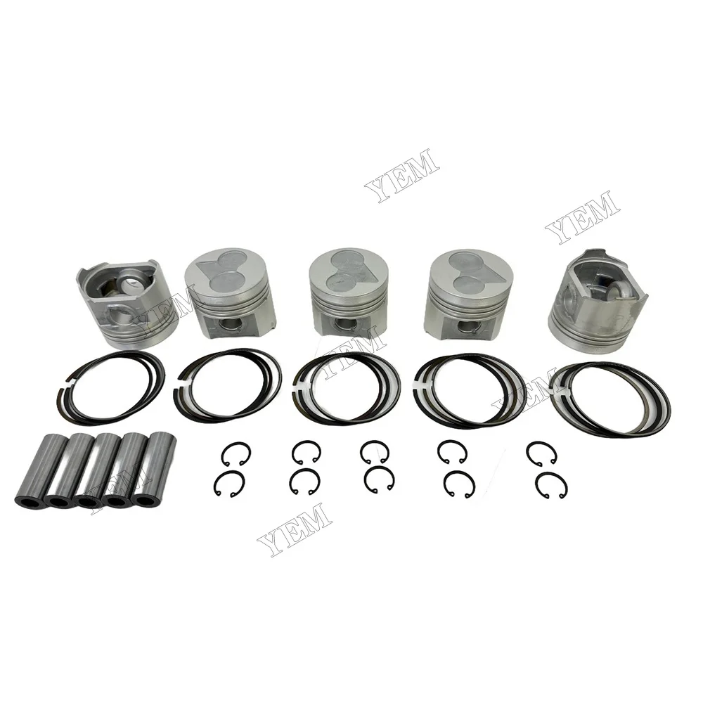 Supply F2803 Piston Kit With Ring Set for Kubota Tractor M4700 Engine Repair Parts