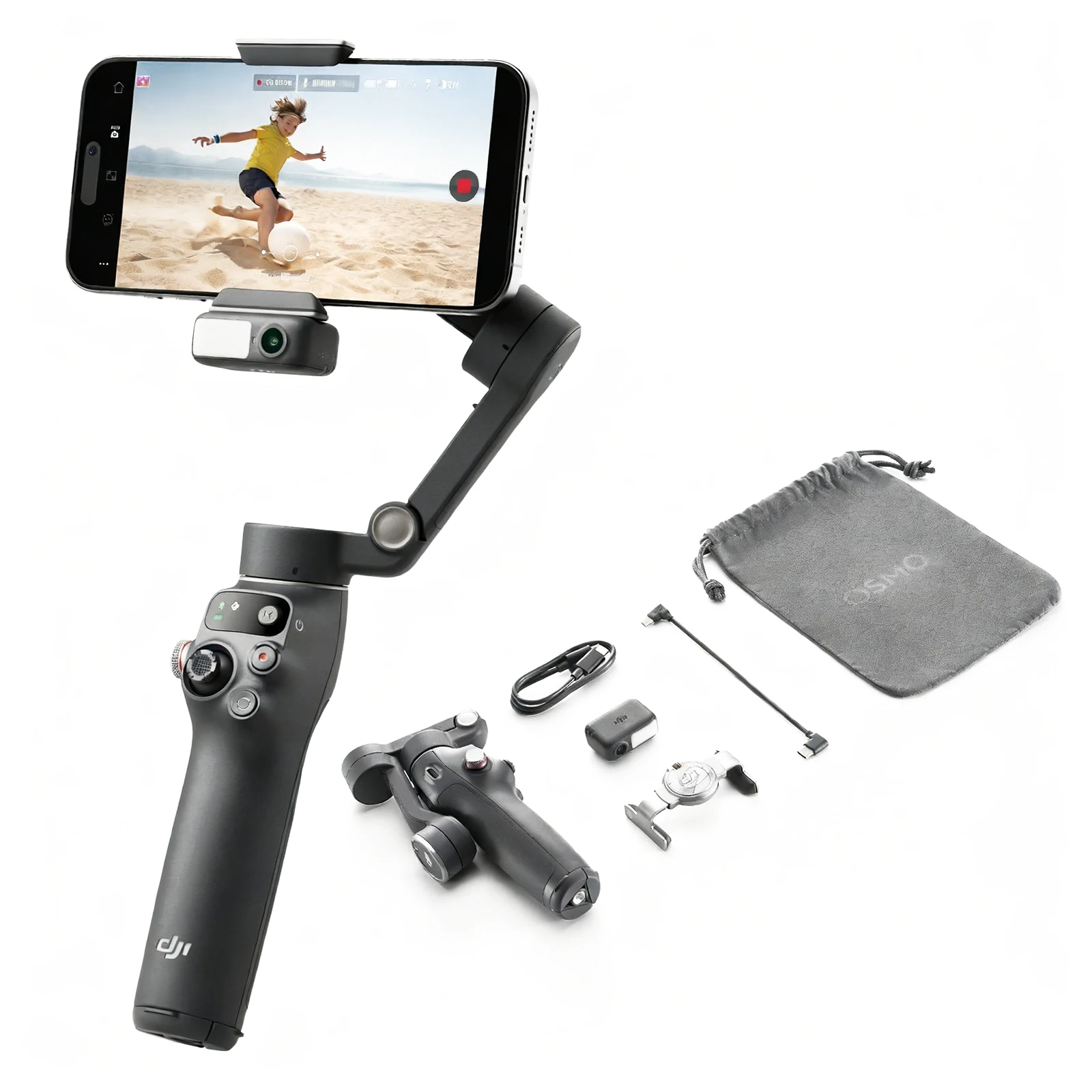 DJI Osmo Mobile 7P - Portable and Foldable Gimbal Stabilizer