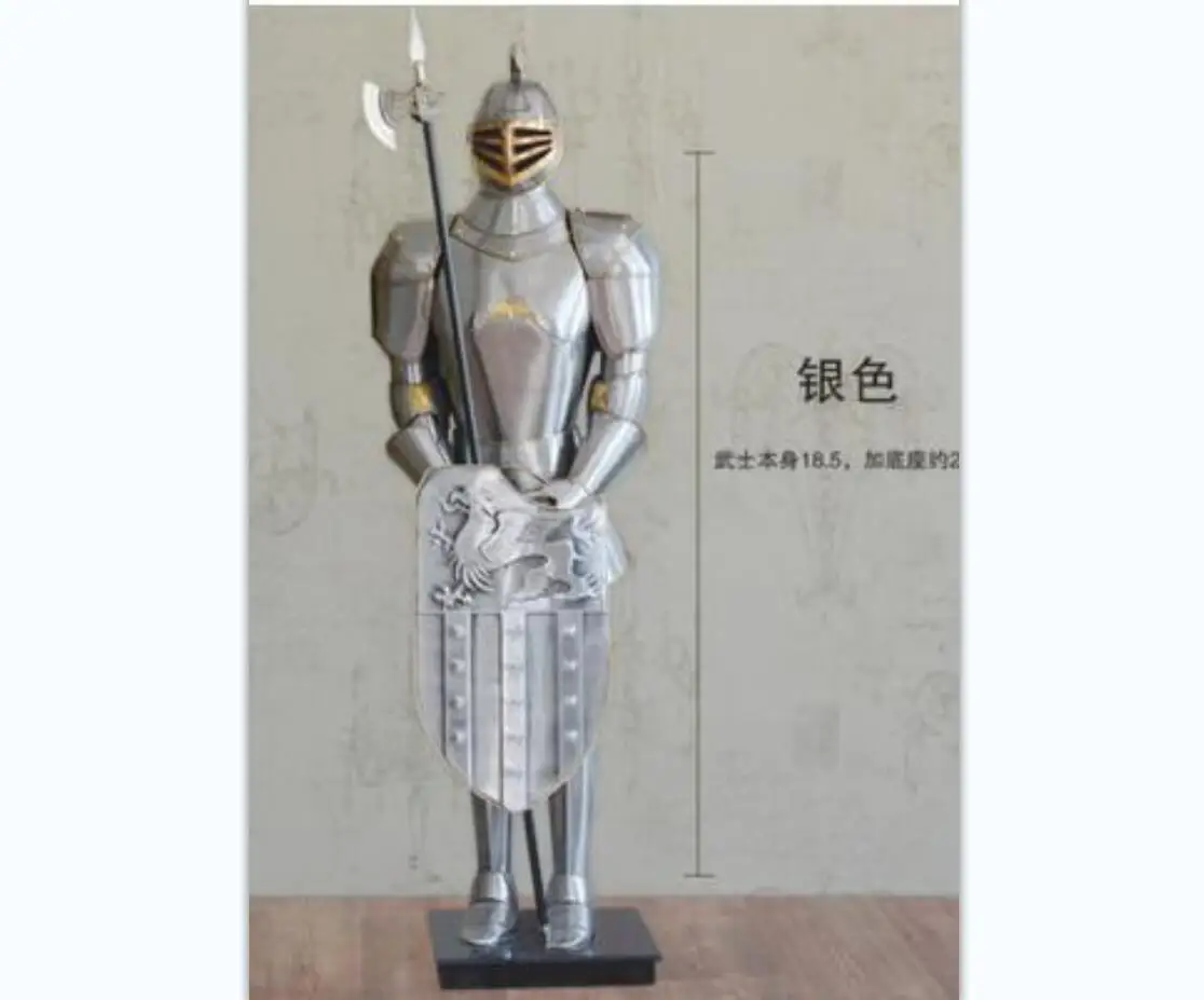 Combat Full Body Armour Black Knight Wearable Medieval Knight Suit Of