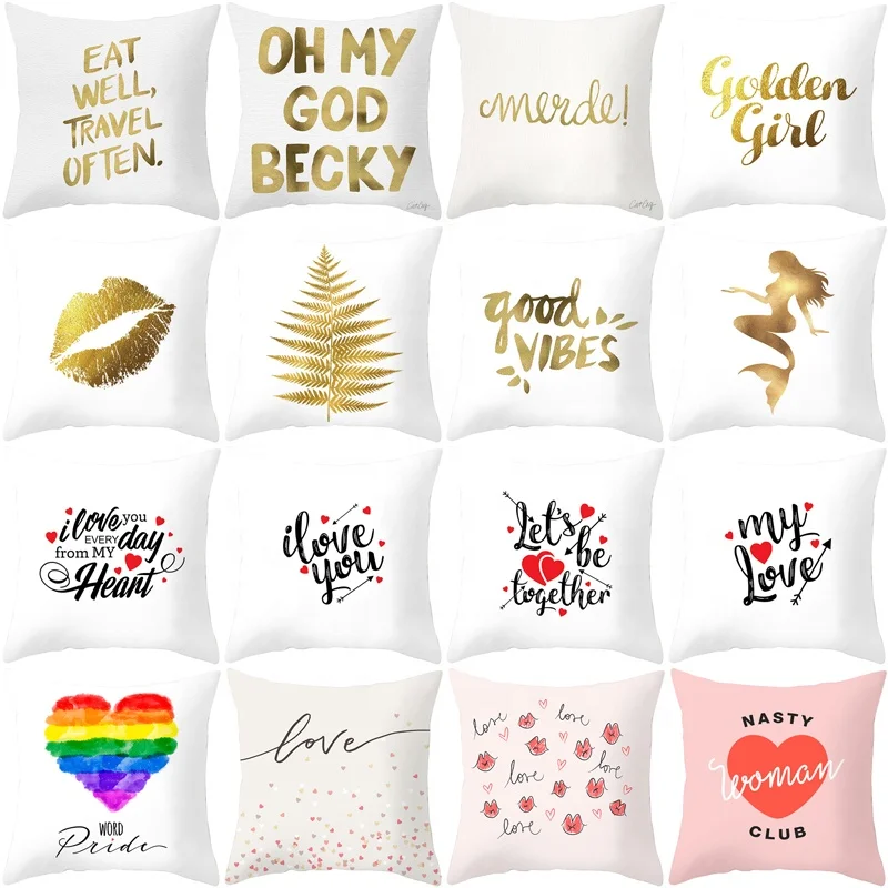 customized cushion covers