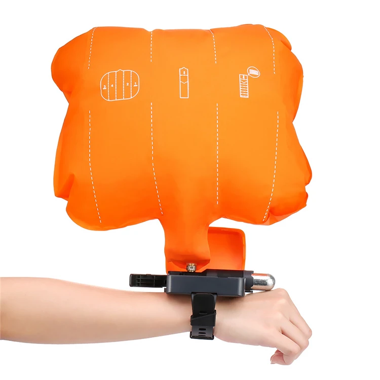 Portable Anti-Drowning Bracelet Float Swimming Safety Self Rescue Lifesaving Wristband With Carbon Dioxide Safe Device