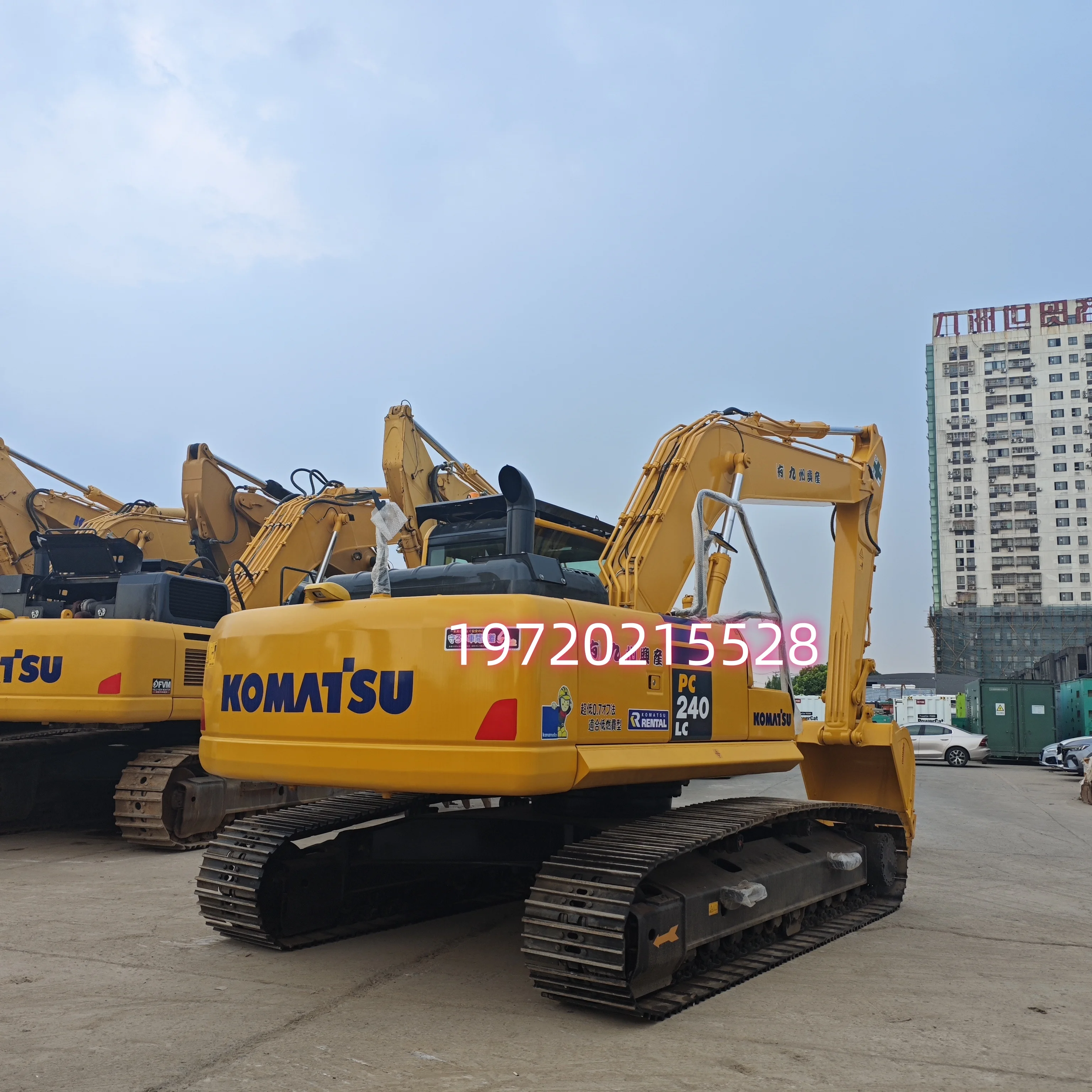 Komatsu PC240 Used Digger - 24 Ton Hydraulic Excavator