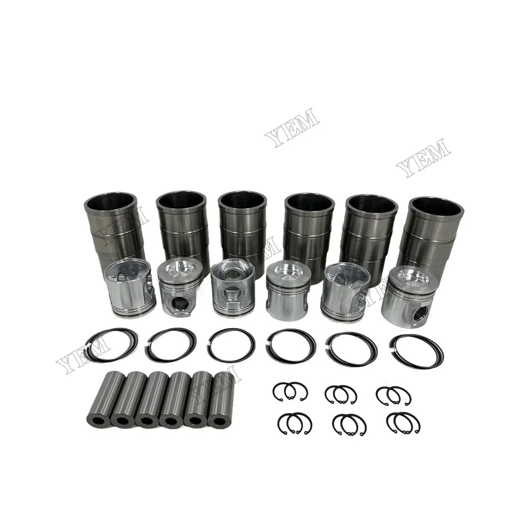 For Volvo D7E Cylinder Liner Kit Standard Size Engine Parts 4