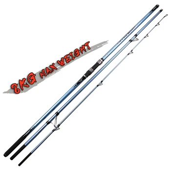CHEERY High Quality 4.2m/4.5m High Carbon Fiber Surf Fishing Rod 3-Section Long Shot Casting Fishing Pole for Saltwater Fishing – Rod – view 3