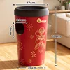 Cubo para rascar gatos con té con leche de Año Nuevo