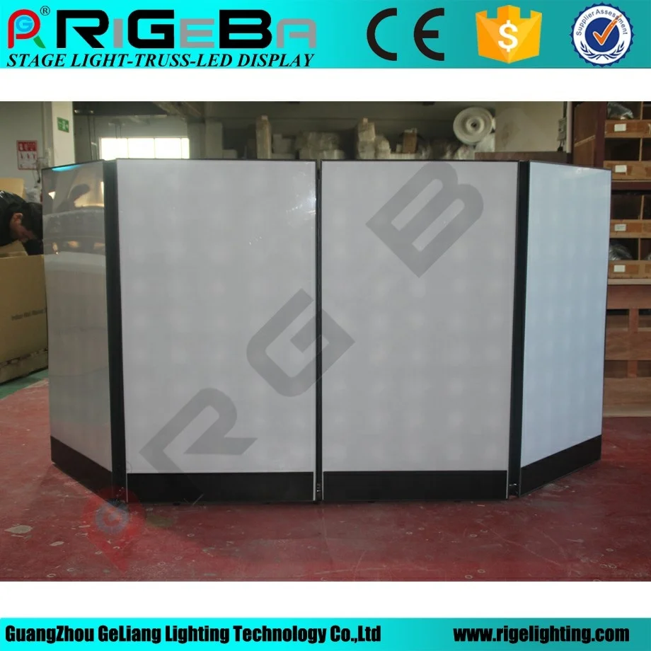 Newest Product DMX Control Digital DJ Booth Facade