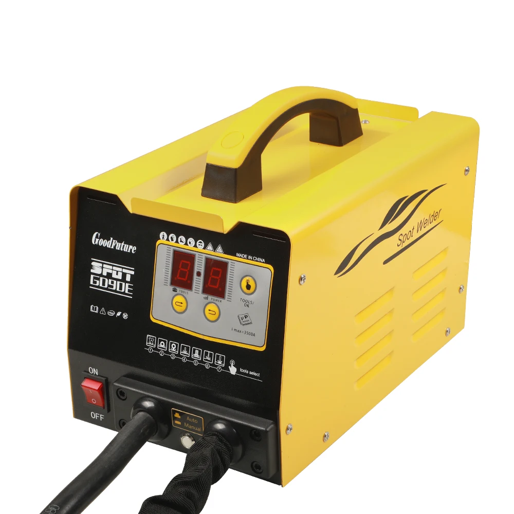 AUTOOL GD90E Vehicle Panel Spot Puller Dent Spotter 3500A 3KW Spot Welding Machine Multispot Bonnet Door Repair 110V