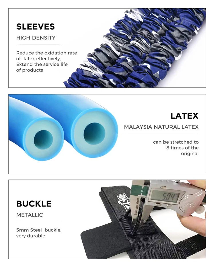 Innstar Squat Vertical Jump Trainer Leg Strength Resistance Bands Set