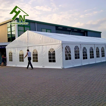 Factory Price Aluminum Marquee Tents A Shape PVC Waterproof Wedding Party Tent Customized Church Tent 20x30m