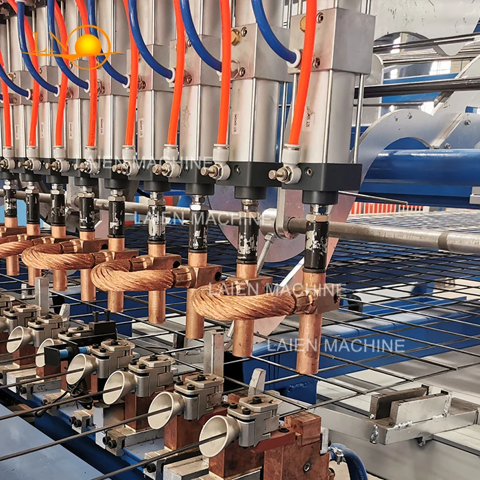 China Fully Automatic Reinforcing Mesh Welding Machine Mesh Turner New Used Condition for Construction Manufacturing Industries