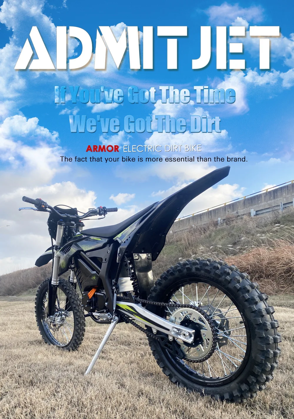 Full Size Electric Dirt Bike Most Powerful For Urban and Offroad