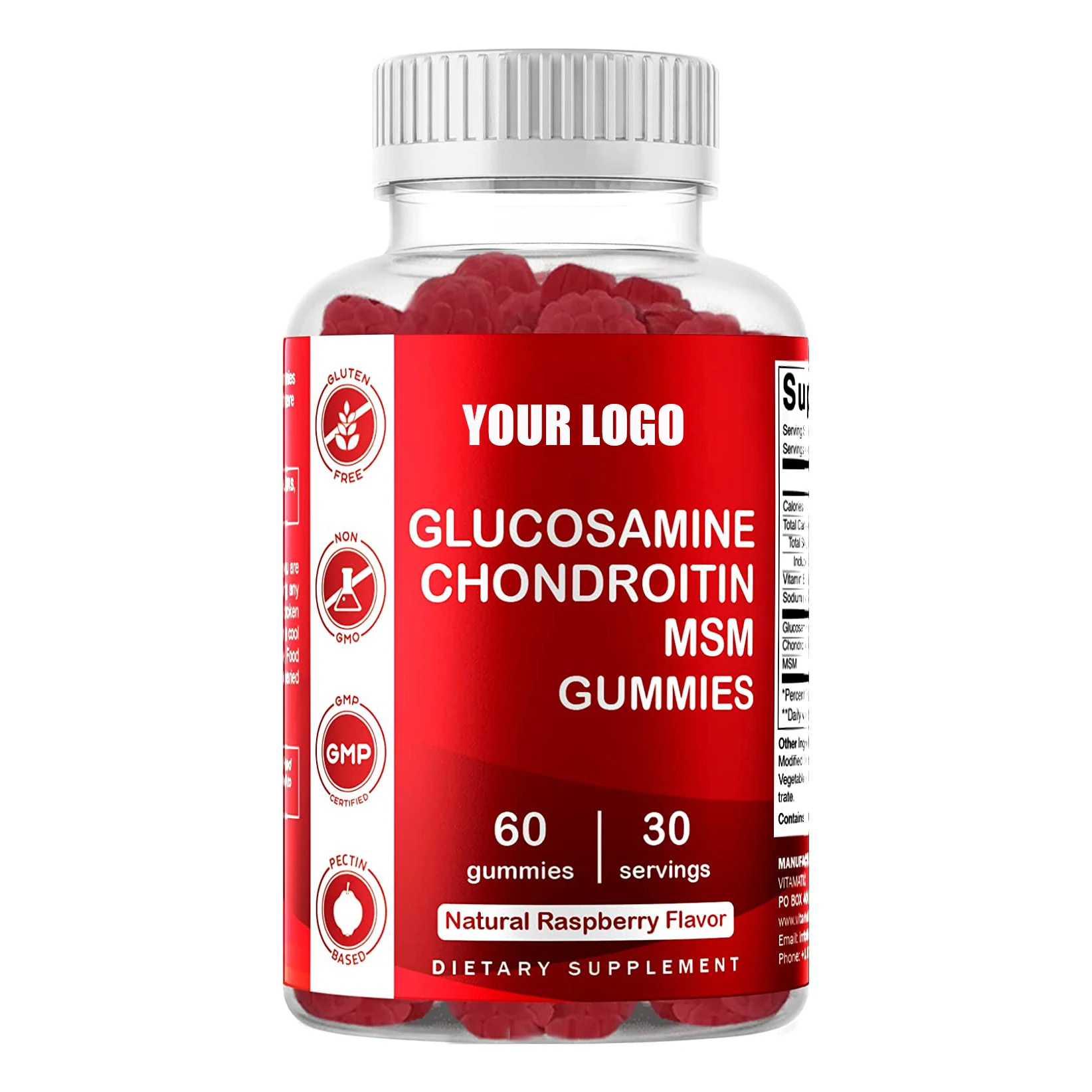Amazon Best Selling Glucosamine Chondroitin Gummies Msm Candy Gummy