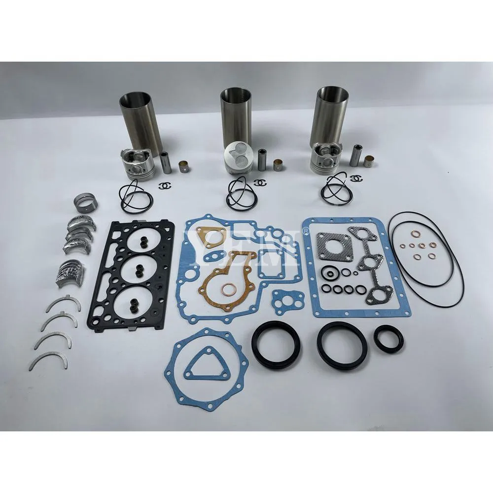 D722 Cylinder Liner and Gasket Kit With Bearing Set for Kubota Excavator Heavy Duty Engine Parts