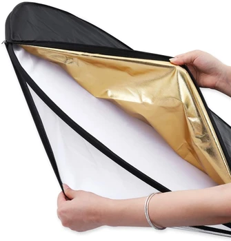 Godox 43 Inch 110cm Collapsible 5-in-1 Multi-Disc Photo Photography Reflector With Bag for Studio and Outdoor Photography detail image