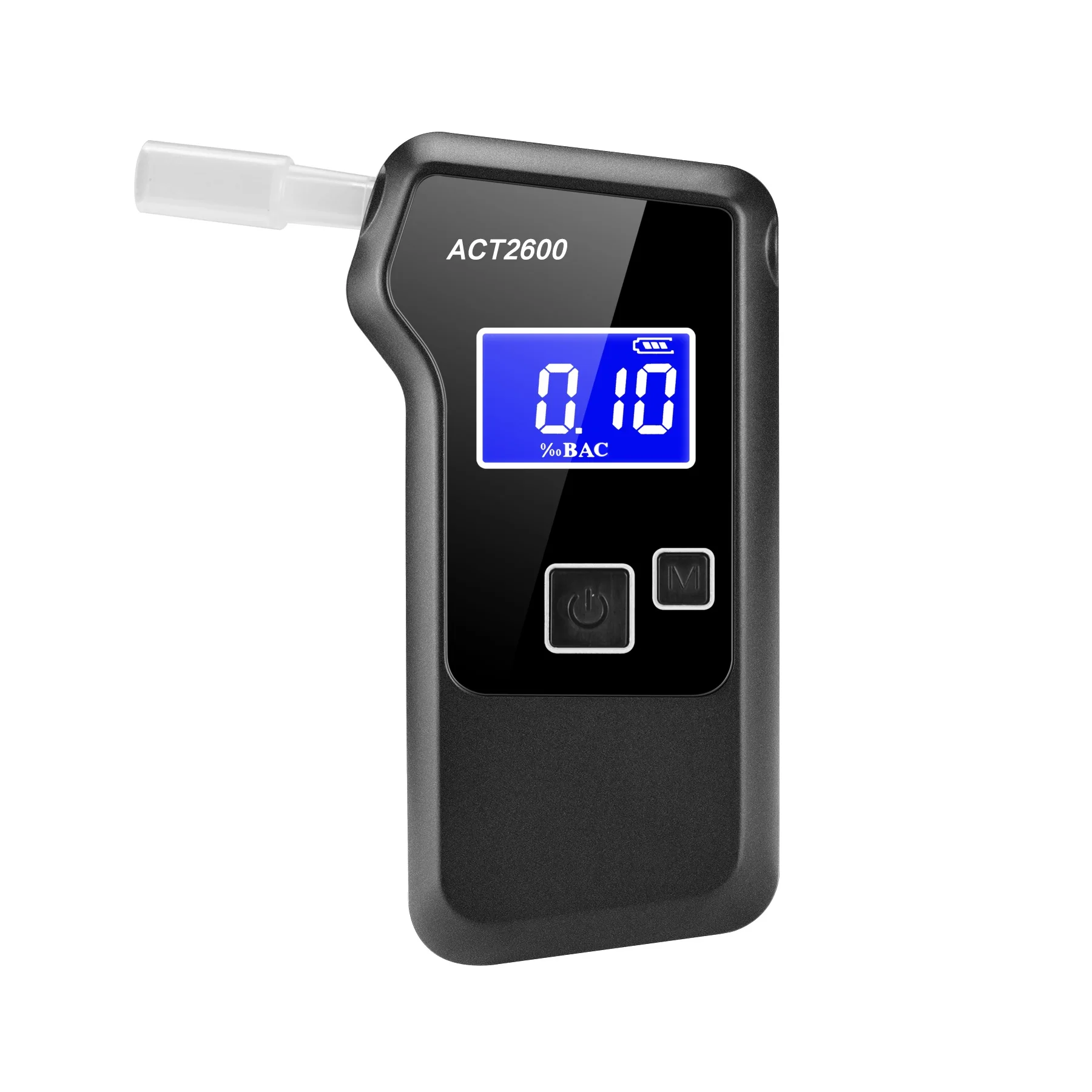 Portable LCD Digital Display Breath Fuel Cell Alcohol Tester Alcohol Tester