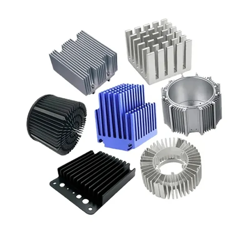 Customized CNC Aluminum Profiles for Heat Sinks