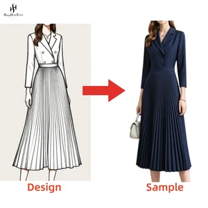 Premium Women's Clothing High Quality Dress Manufacturer OEM/ODM Service Custom Supplier Low MOQ Wholesale Fashion Apparel Solid
