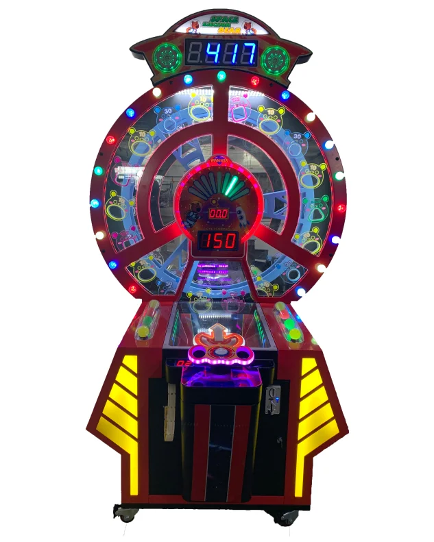High Profit Arcade Coin Operated Game Machine Bear Ferris Wheel Lottery Ticket Arcade Amusement Games