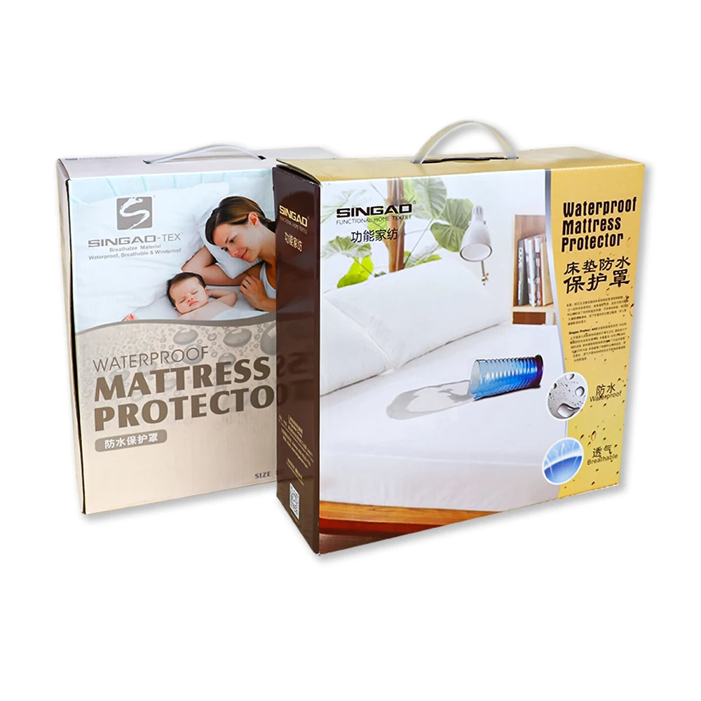 Водонепроницаемый появлению пылевых клещей доказательство от клопов и доказательство гипоаллергенный дышащий гостиничный Матрас протектор