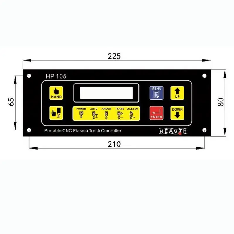 TEBAK CNC Plasma Cutters Provided Stepper Motor CN JIA HP-105 Heavth HP105 Cheap Plasma Torch Height Controller