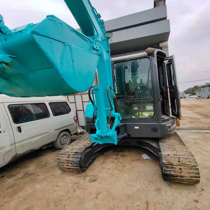 Used Excavator Kobelco50 SK50 ORIGINAL JAPAN Mini Small Used Excavator Earth Moving Machine Good Quality Low Price in Stock